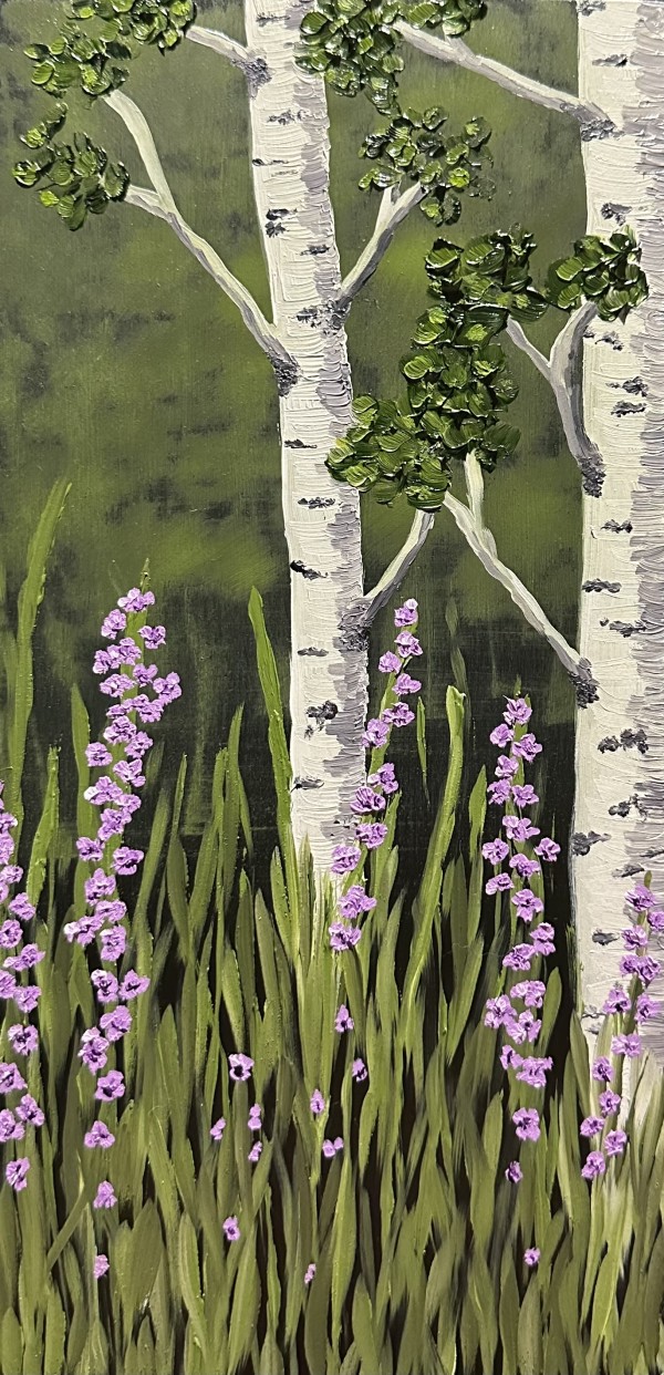 Ravine Flowers I by Krista Joan Green