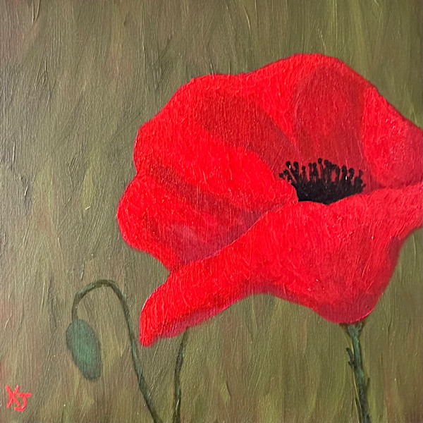 One Poppy by Krista Joan Green