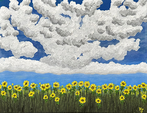 Sunflower Love by Krista Joan Green