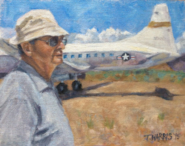 Denny at Hill Air Force Base by Theresa Harris