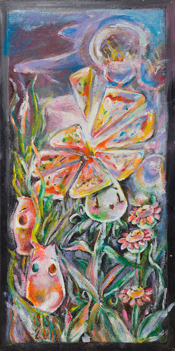 Pizza Flower by Isis A//fourtoeight, Image 1.