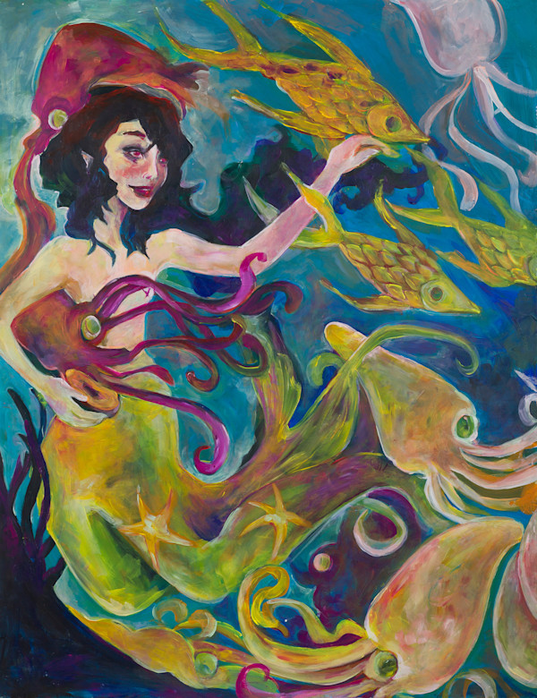 Life underwater (left, middle, right) by Isis A//fourtoeight, Image 1.