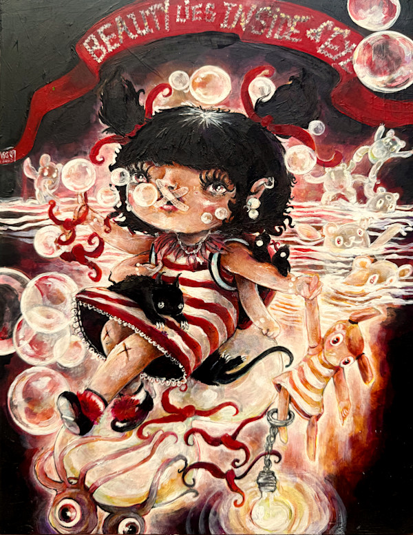 Beauty Lies Inside the Eye by Isis A//fourtoeight