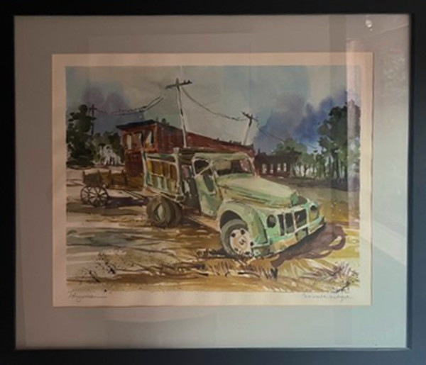 Camioneta Antiqua by Linda Whynman