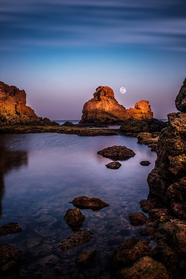 Faro - Full Moon. Low Tide by Al Cabri  - Alberto Cárdenas