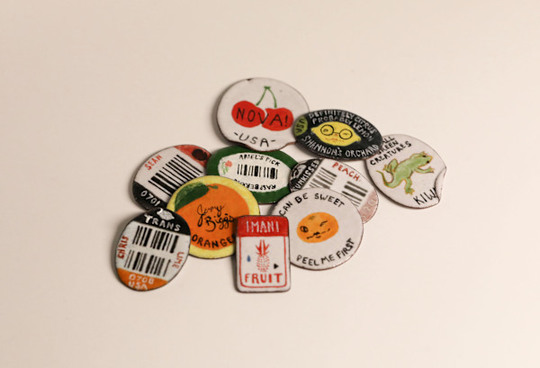 Friend Stickers by Cecelia Plympton