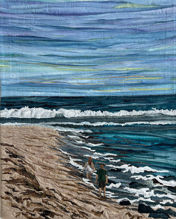 Together by Cynthia Minoli Textile Fine Art