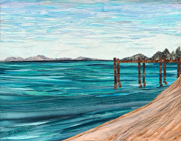 Peaceful Blue by Cynthia Minoli