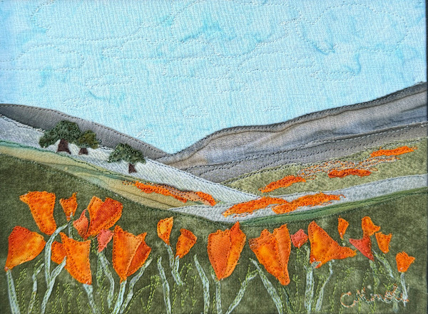 California Poppies by Cynthia Minoli, Image 1.
