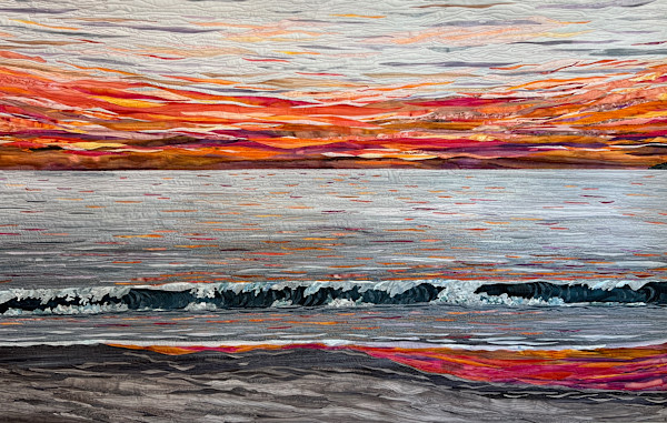 Serenity by Cynthia Minoli Textile Fine Art