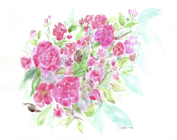 A Bouquet Today by Jennifer Gjaltema