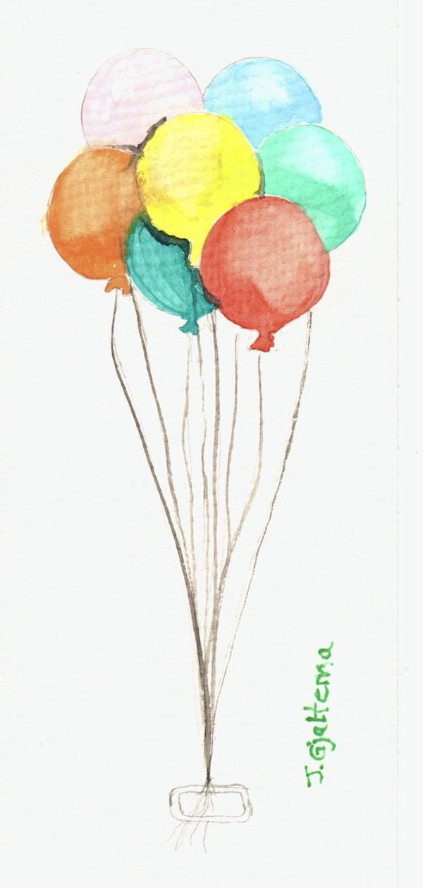 Balloons by Jennifer Gjaltema
