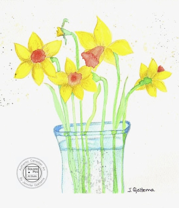Daffodils Don’t Last by Jennifer Gjaltema