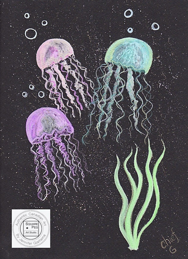 Jellies In The Dark by Jennifer Gjaltema