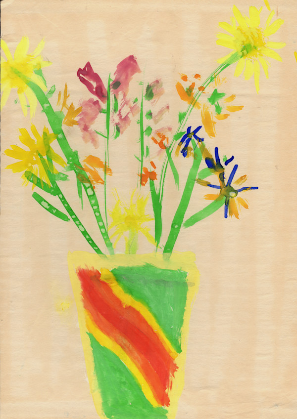 Jennifer's 1st Recorded Painting by Jennifer Gjaltema