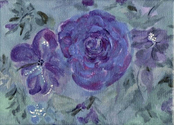 Purple Hue by Jennifer Gjaltema