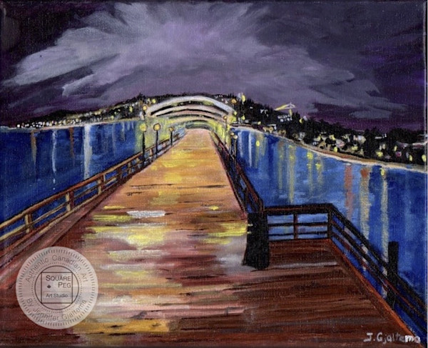 The Pier by Jennifer Gjaltema