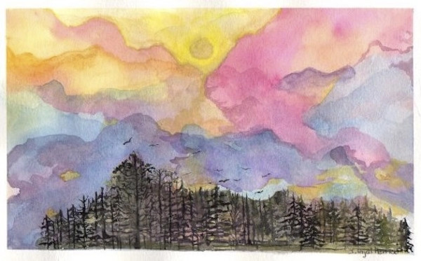 The Skies Are Alive by Jennifer Gjaltema