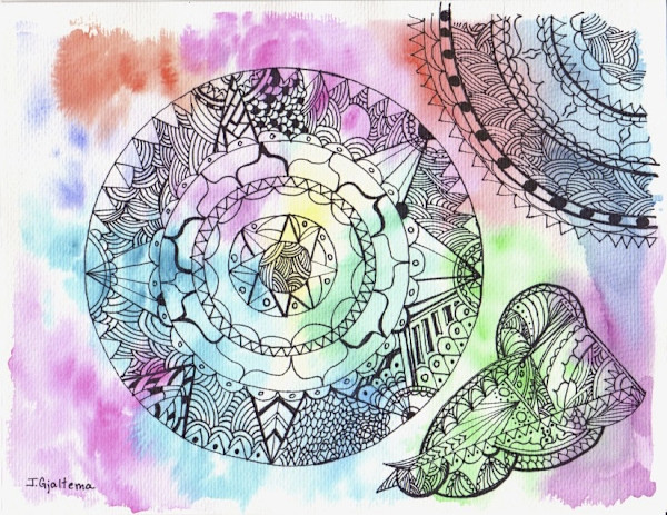 Wheel Of Hope by Jennifer Gjaltema