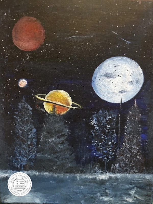 Winter Night Clarity by Jennifer Gjaltema