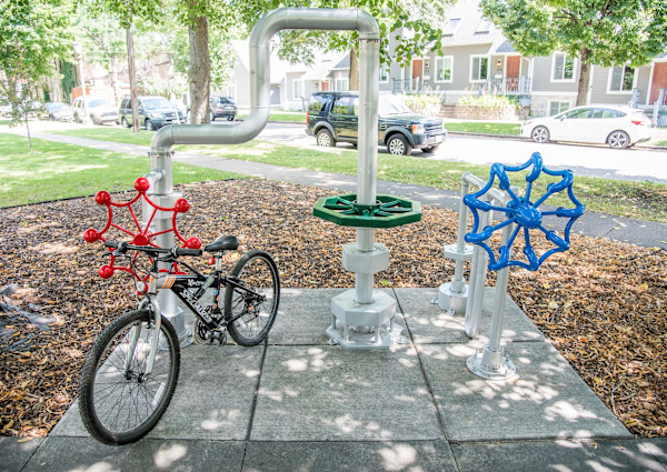 McQUILLAN PARK BIKE RACK by Greg  Mueller