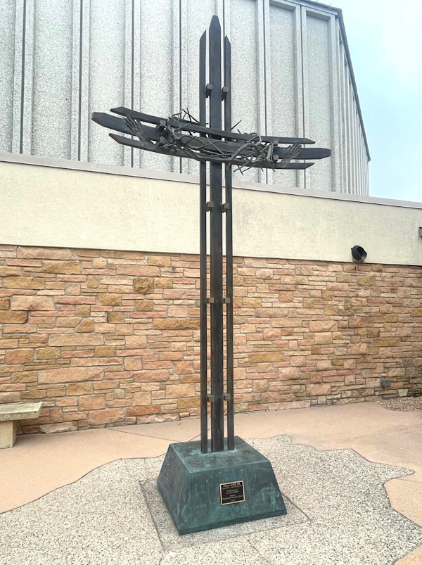 Christ the King Cross by Greg  Mueller