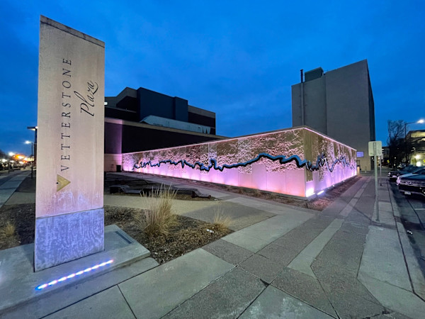 VETTER STONE PLAZA by Greg  Mueller
