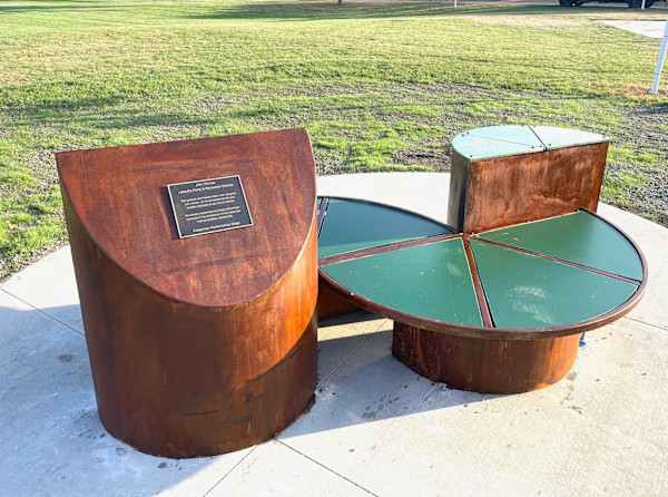CASPERSON PARK BENCH by Greg  Mueller