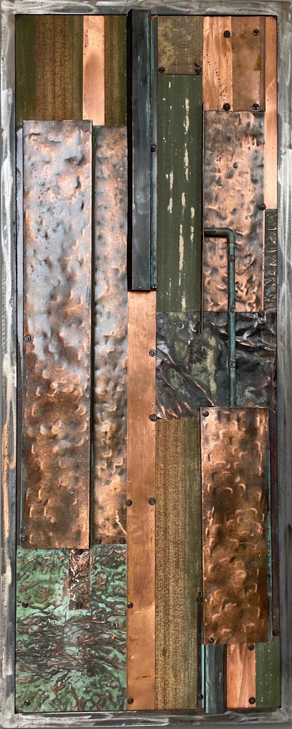 TRANSFIGURE #4  COPPER  (SOLD) by Greg  Mueller