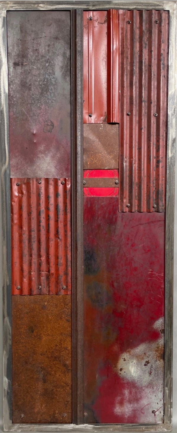 TRANSFIGURE #1 RED  (SOLD) by Greg  Mueller