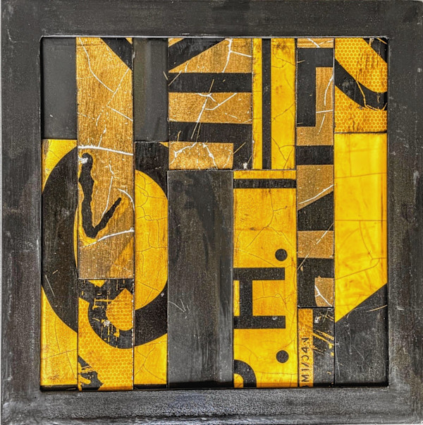 TRANSFIGURE # 10 YELLOW  (SOLD) by Greg  Mueller