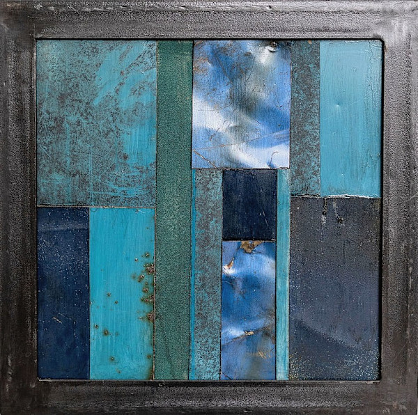 TRANSFIGURE # 9 BLUE  (SOLD) by Greg  Mueller