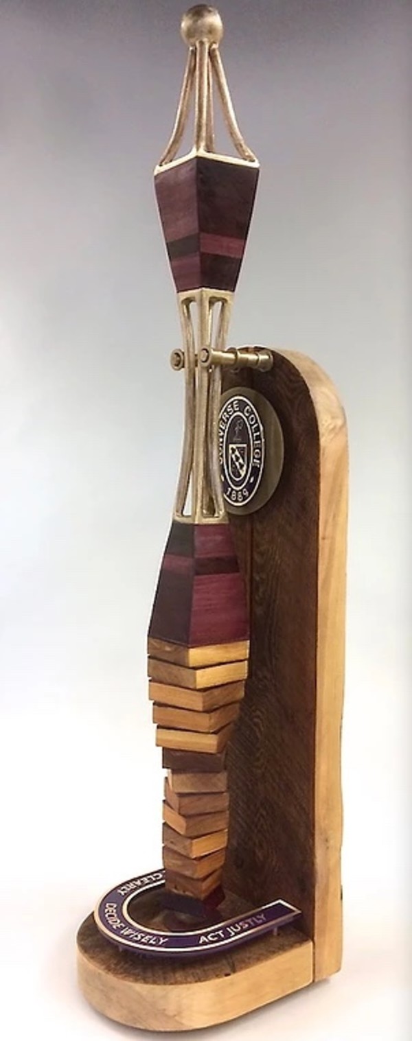 CEREMONIAL MACE- CONVERSE UNIVERSITY by Greg  Mueller