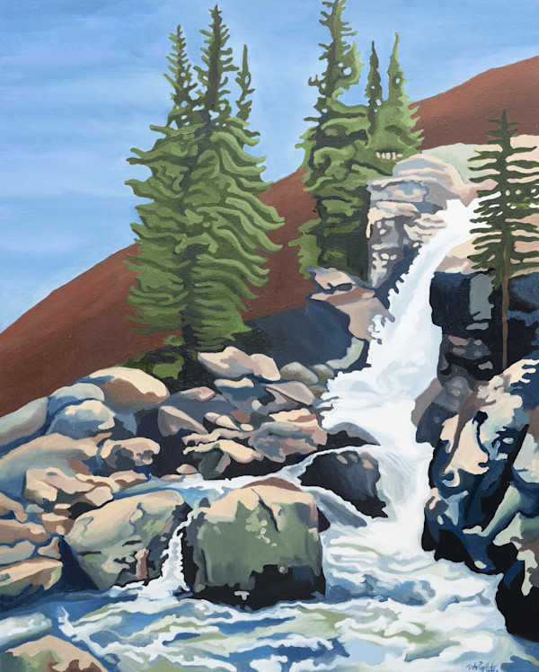 Alberta Falls by Heather  Wright