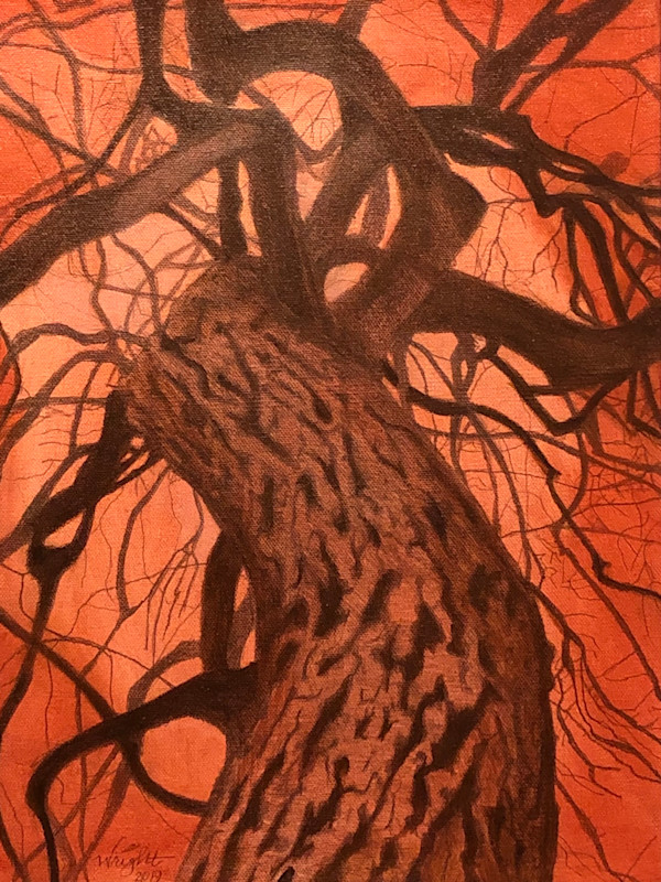 Green Ash Dancing by Heather  Wright