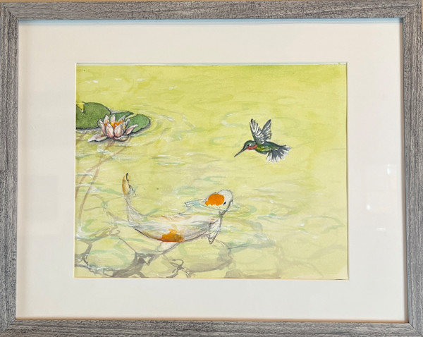 Monterey Koi & Hummer by Carole Moore