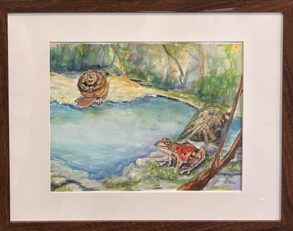 Monterey Pond II by Carole Moore