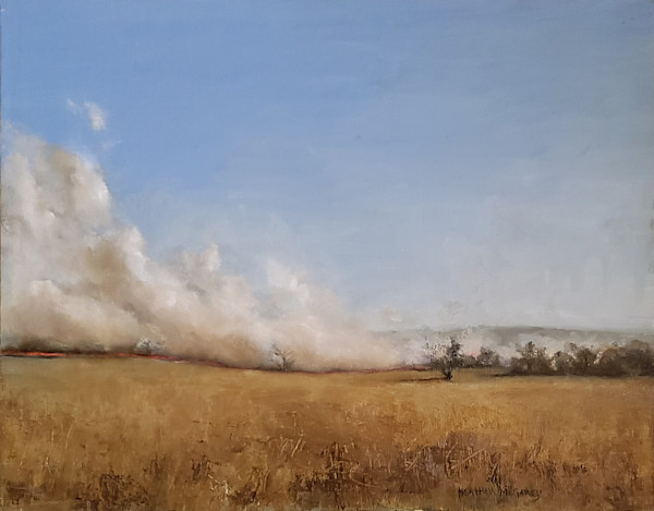Grassfire - December 2021 by Heather McGarey, Image 1.