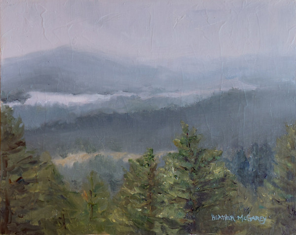 Smoke Over Seeley Lake by Heather McGarey, Image 1.