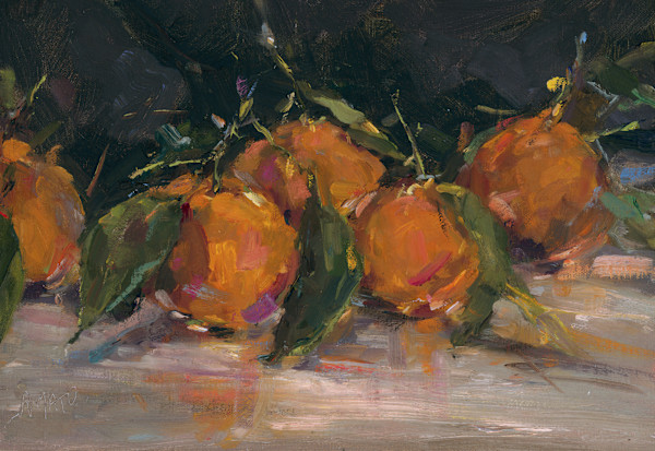 A Gathering of Mandarins by Stephanie Amato