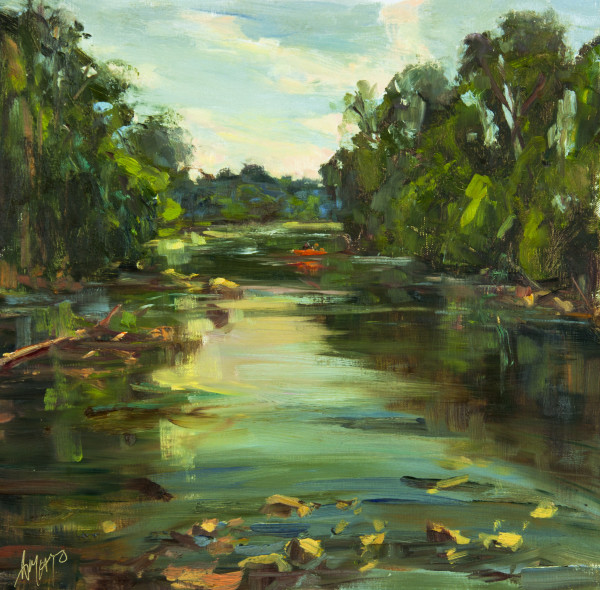 Peaceful River by Stephanie Amato