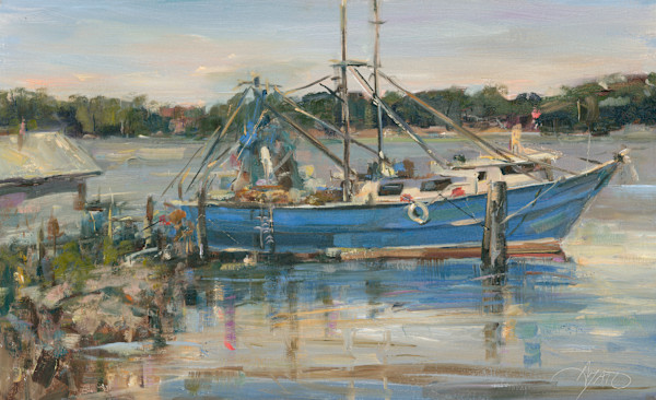 The Blue Shrimper by Stephanie Amato