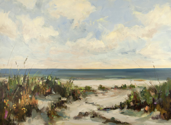 Calming Breeze Along The Dune by Stephanie Amato