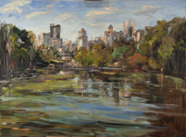 Piedmont Park Reflections by Stephanie Amato