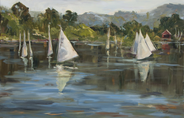 Sailboat Regatta by Stephanie Amato