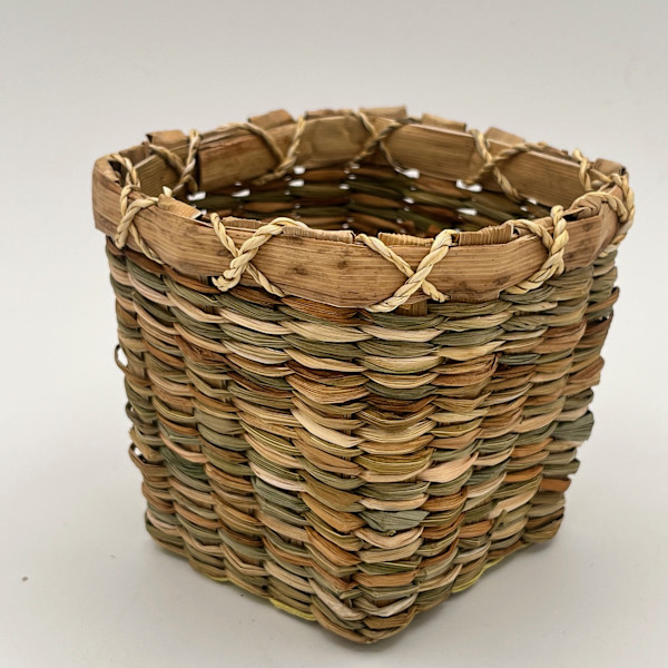 Small Iris Basket by Eric Stark, Image 2.