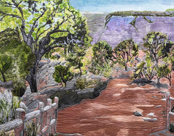 Painted Canyon by Janet Herman