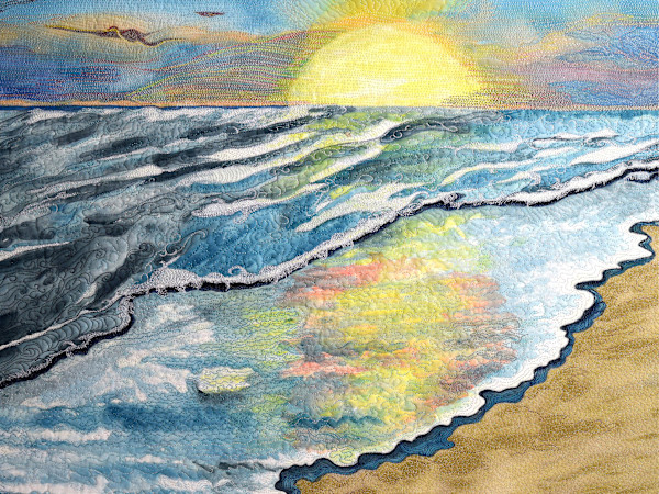 Sunset Drama 8x10 Matted Reproduction #2/5 by Janet Herman