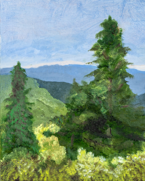 Blue Ridge Reproduction 1 of 5 by Janet Herman