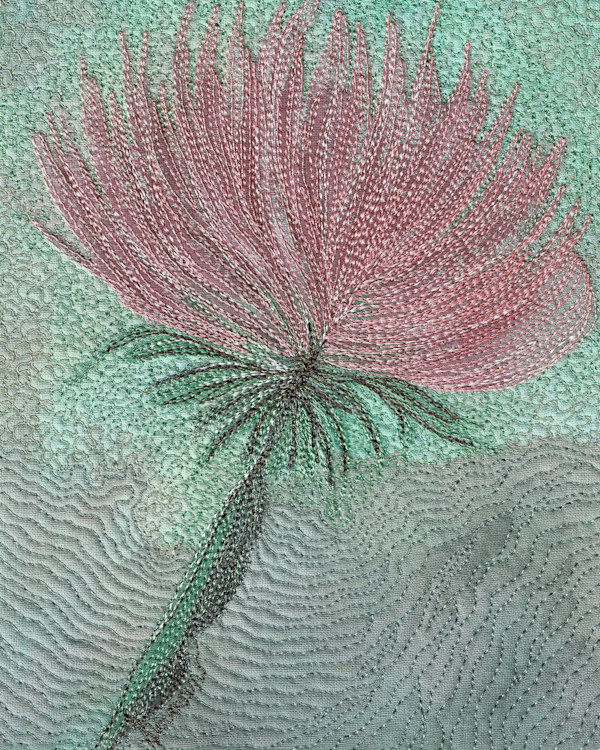 Thistle 8x10 Reproduction #2 of 5 by Janet Herman